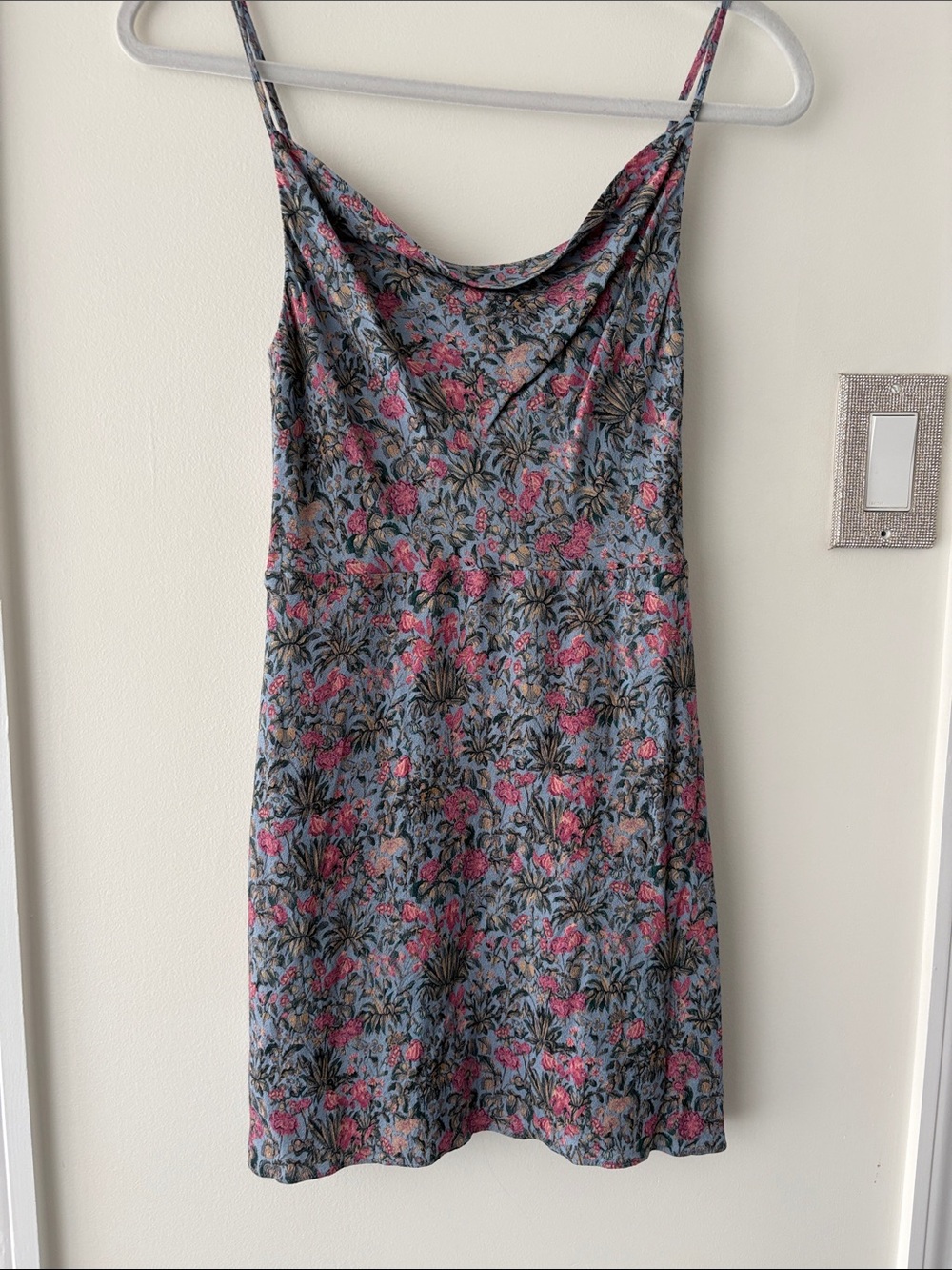 Sunday Best Aritzia floral mini dress